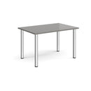 Rectangular Radial Leg Meeting Table - Onyx Grey - NWOF