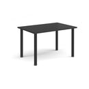 Rectangular Radial Leg Meeting Table - Black - NWOF