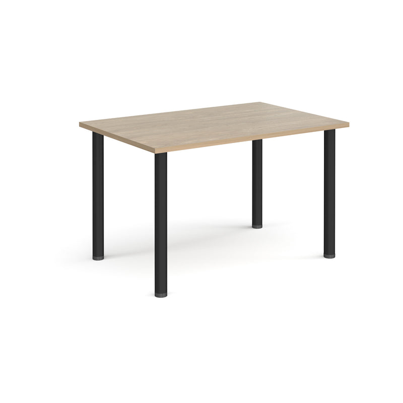 Rectangular Radial Leg Meeting Table - Barcelona Walnut - NWOF