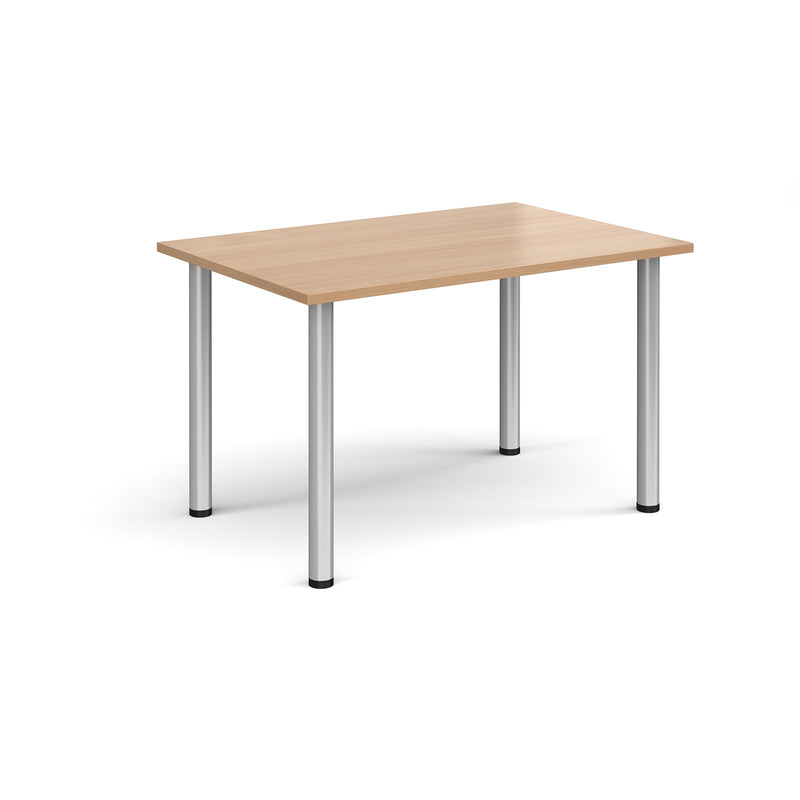 Rectangular Radial Leg Meeting Table - Beech - NWOF