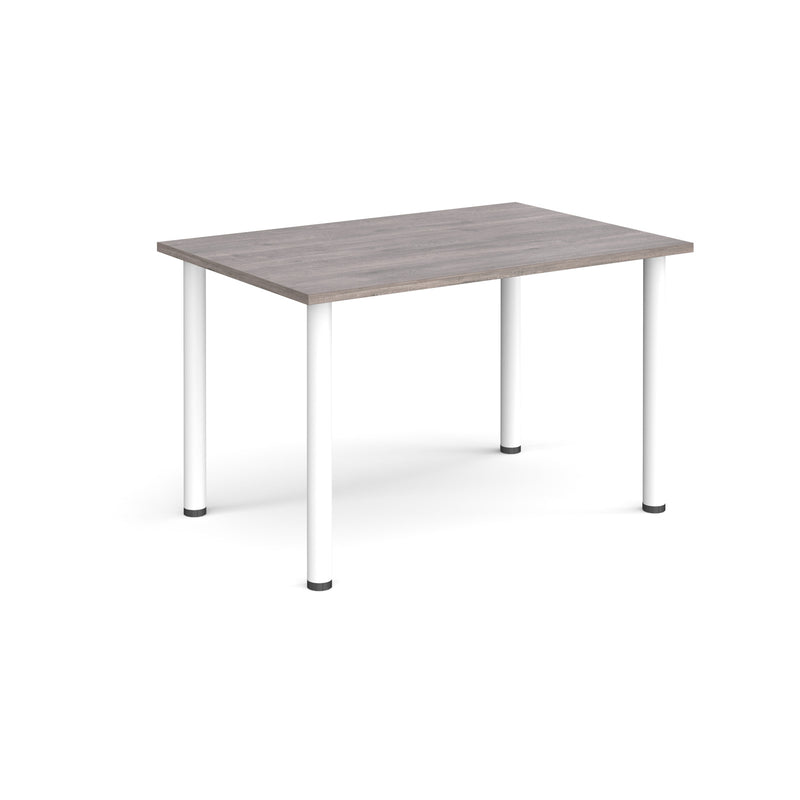 Rectangular Radial Leg Meeting Table - Grey Oak - NWOF