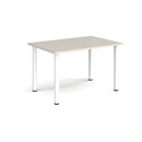 Rectangular Radial Leg Meeting Table - Light Grey - NWOF