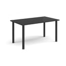 Rectangular Radial Leg Meeting Table - Black - NWOF
