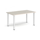 Rectangular Radial Leg Meeting Table - Light Grey - NWOF
