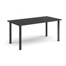 Rectangular Radial Leg Meeting Table - Black - NWOF