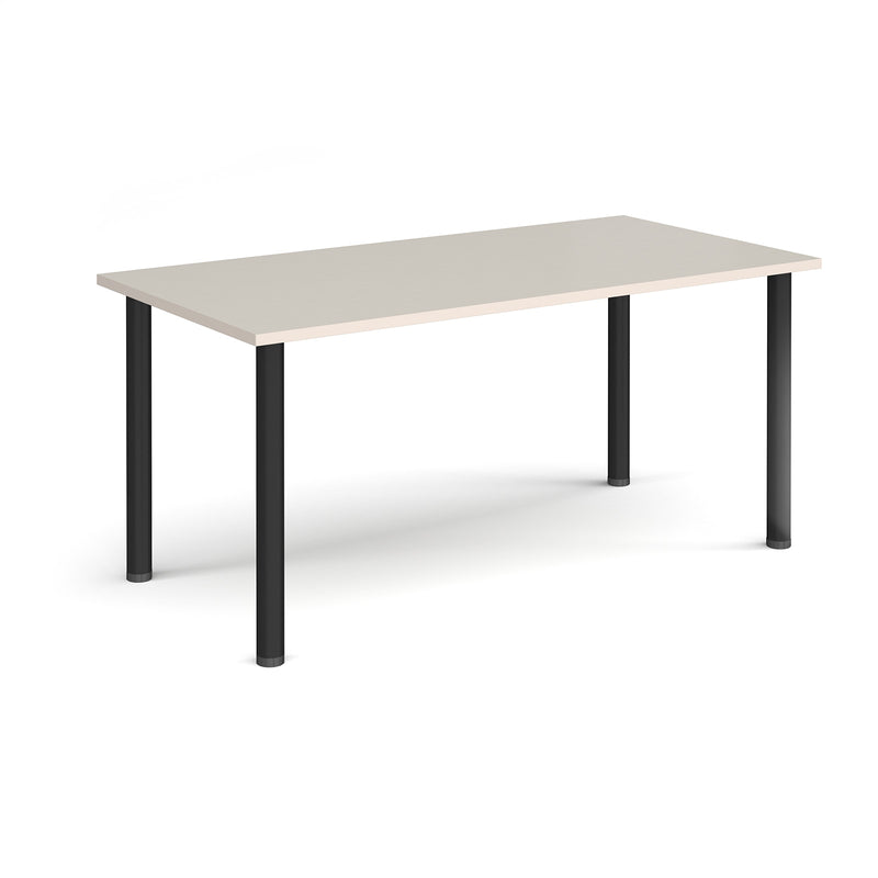 Rectangular Radial Leg Meeting Table - Light Grey - NWOF