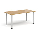 Rectangular Radial Leg Meeting Table - Oak - NWOF