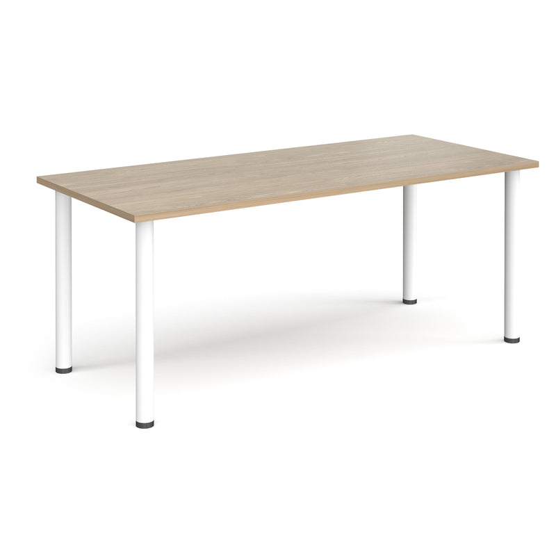 Rectangular Radial Leg Meeting Table - Barcelona Walnut - NWOF