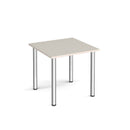 Rectangular Radial Leg Meeting Table - Light Grey - NWOF
