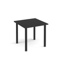 Rectangular Radial Leg Meeting Table - Black - NWOF
