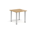 Rectangular Radial Leg Meeting Table - Oak - NWOF