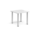 Rectangular Radial Leg Meeting Table - White - NWOF