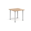 Rectangular Radial Leg Meeting Table - Beech - NWOF