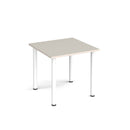 Rectangular Radial Leg Meeting Table - Light Grey - NWOF