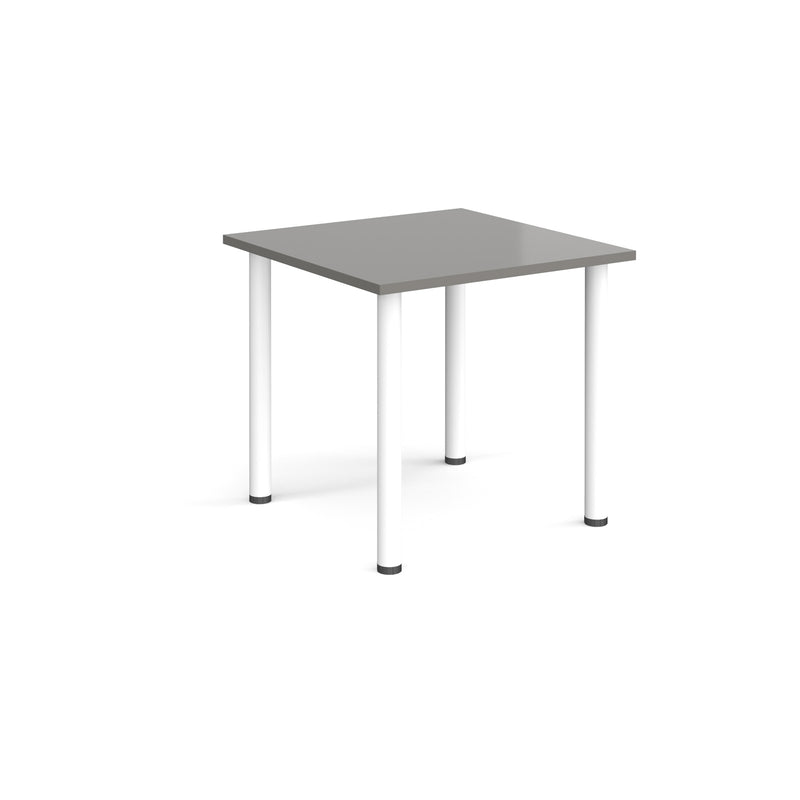 Rectangular Radial Leg Meeting Table - Grey Oak - NWOF