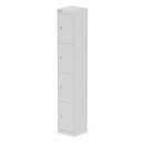 Image of a Dynamic QUBE Locker with multiple compartments for secure storage and organization.