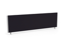 Black Impulse Straight Desktop Screen by Dynamic, showcasing a sleek, modern black monitor screen on a desk setup.