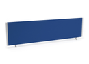 Blue Impulse Straight Desktop Screen by Dynamic, showing a sleek, modern monitor with a blue frame on a workspace.