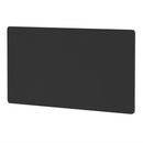 Black Air Back-to-Back Desk Screen by Dynamic, 800mm high, showing a sleek, modern office divider between workspaces.