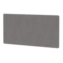 Grey air back-to-back desk screen, 800mm high, by Dynamic, shown with a modern office workspace setup.