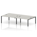 Impulse B2B 4 Person Bench Desk - Dove Grey