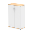 Dynamic Impulse Cupboard in maple and white finish with sleek doors and modern hardware.