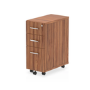 Dynamic Impulse Narrow Under Desk Pedestal with drawers shown in the image, designed for office organization and storage.
