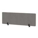 Gray Dynamic Air Desktop Screen measuring 400mm high, designed to provide privacy and reduce distractions on your desktop.