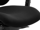 Dynamic Chiro Plus Ultimate high back ergonomic posture chair with arms and headrest, featuring adjustable lumbar support and sleek design.