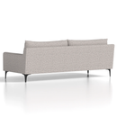 Comfortable Emmy Cushioned 3-seater sofa by Dynamic in neutral fabric with plush cushions and modern design.