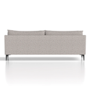Dynamic Emmy cushioned 3-seater sofa with plush fabric and supportive armrests, ideal for modern living rooms.