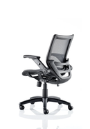 Dynamic Fuller Task Operator Mesh chair with folding arms, ergonomic design, and adjustable features visible in the image.