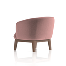 Dynamic Lulu Accent Chair with plush fabric and modern design, featuring a sleek frame and comfortable cushioned seating.