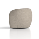 Dynamic Phoebe swivel accent chair with a modern design, featuring a cushioned seat, sturdy base, and stylish fabric upholstery.