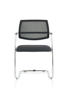 Medium-back cantilever visitor chair by Dynamic, featuring a sleek design with a sturdy metal frame and comfortable upholstery.