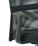Dynamic Vegalite Executive Mesh Chair with arms featuring adjustable headrest and ergonomic design for office comfort.
