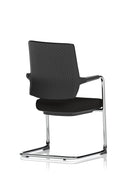 Dynamic Vero Airmesh Back Cantilever Chair with ergonomic design, black mesh seat, and sturdy cantilever steel frame.