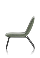 Dynamic Marlow Bistro Chair with wooden frame and cushioned seat, shown in a cozy dining setting.