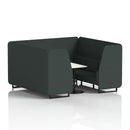 Brixworth Booth With White Table Single Tone - 6 Seater - NWOF