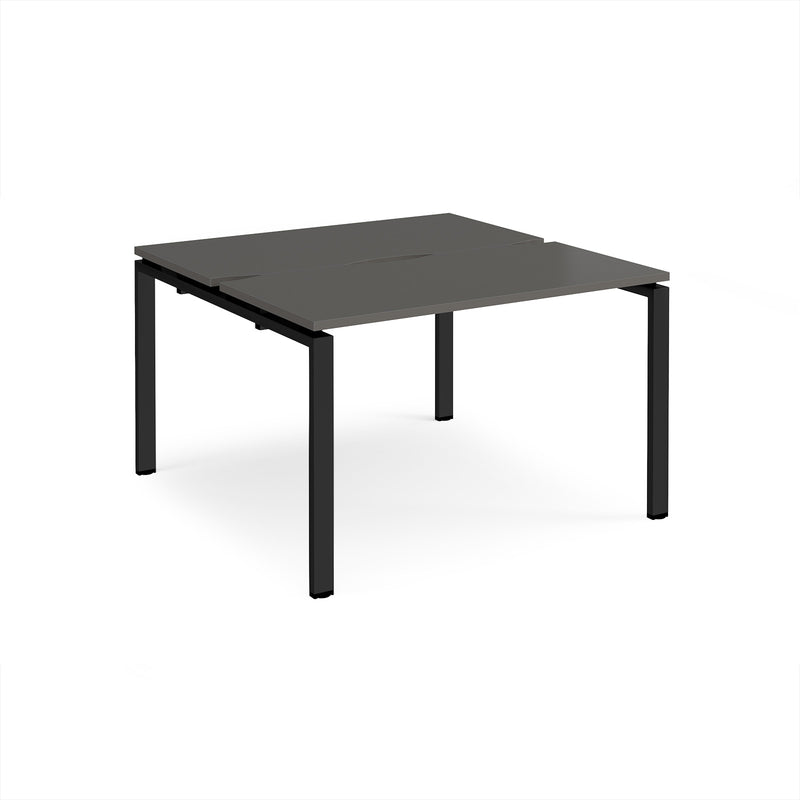 Adapt Back to Back Desks 600mm Deep - Storm Grey