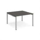 Adapt Back to Back Desks 600mm Deep - Storm Grey - NWOF