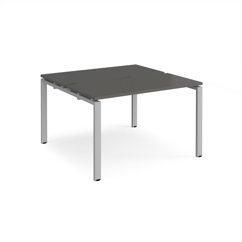Adapt Back to Back Desks 600mm Deep - Storm Grey