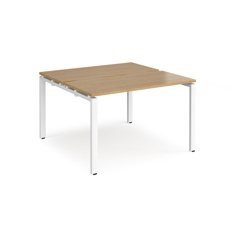 Adapt Back to Back Desks 600mm Deep - Oak
