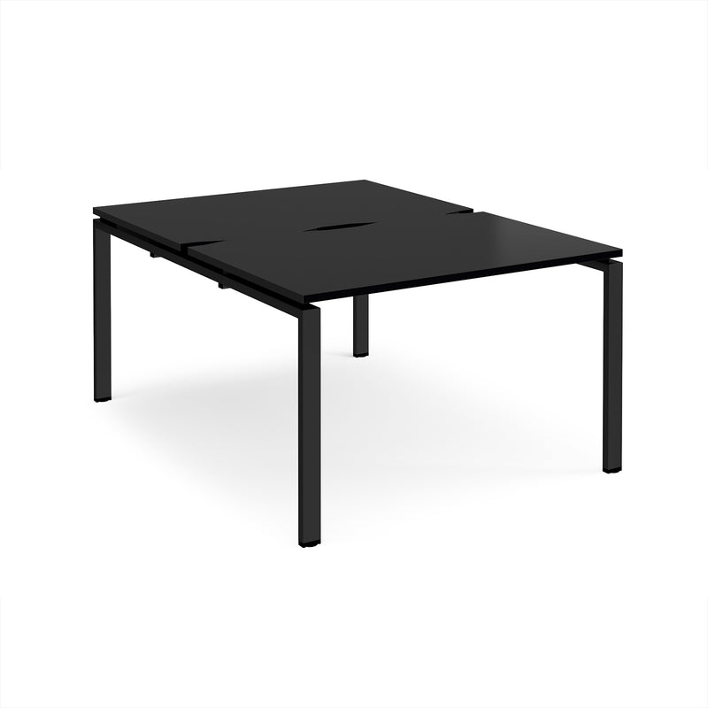 Adapt Back to Back Desks 800mm Deep - Black