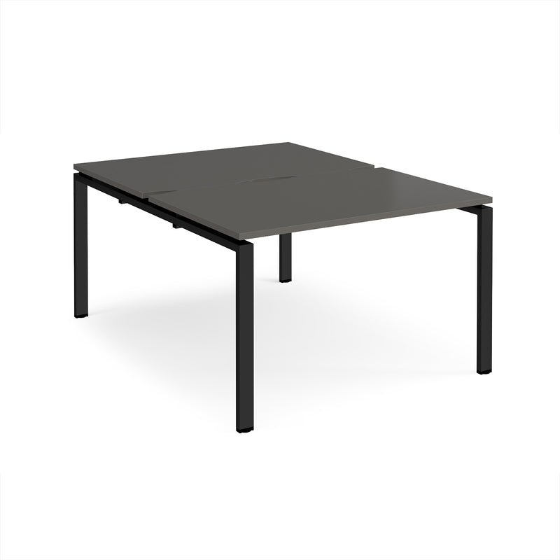 Adapt Back to Back Desks 800mm Deep - Storm Grey
