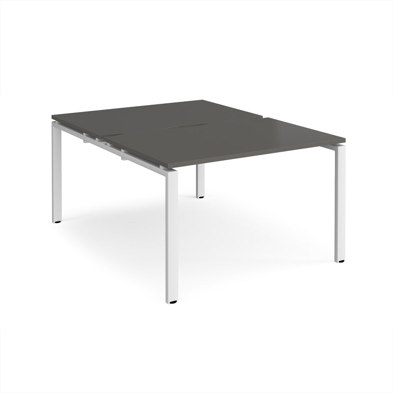 Adapt Back to Back Desks 800mm Deep - Storm Grey