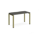 Adapt Single Desk 600mm Deep - Storm Grey - NWOF