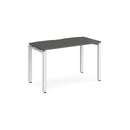 Adapt Single Desk 600mm Deep - Storm Grey - NWOF