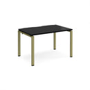 Adapt Single Desk 800mm Deep - Black - NWOF