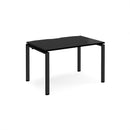 Adapt Single Desk 800mm Deep - Black - NWOF